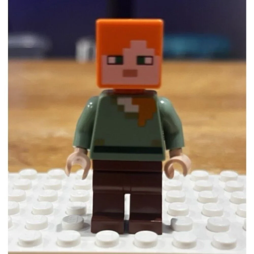 Lego Minifigure Alex Minecraft